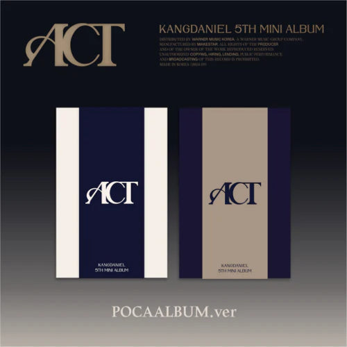 KANGDANIEL - ACT (POCA ALBUM ver.)