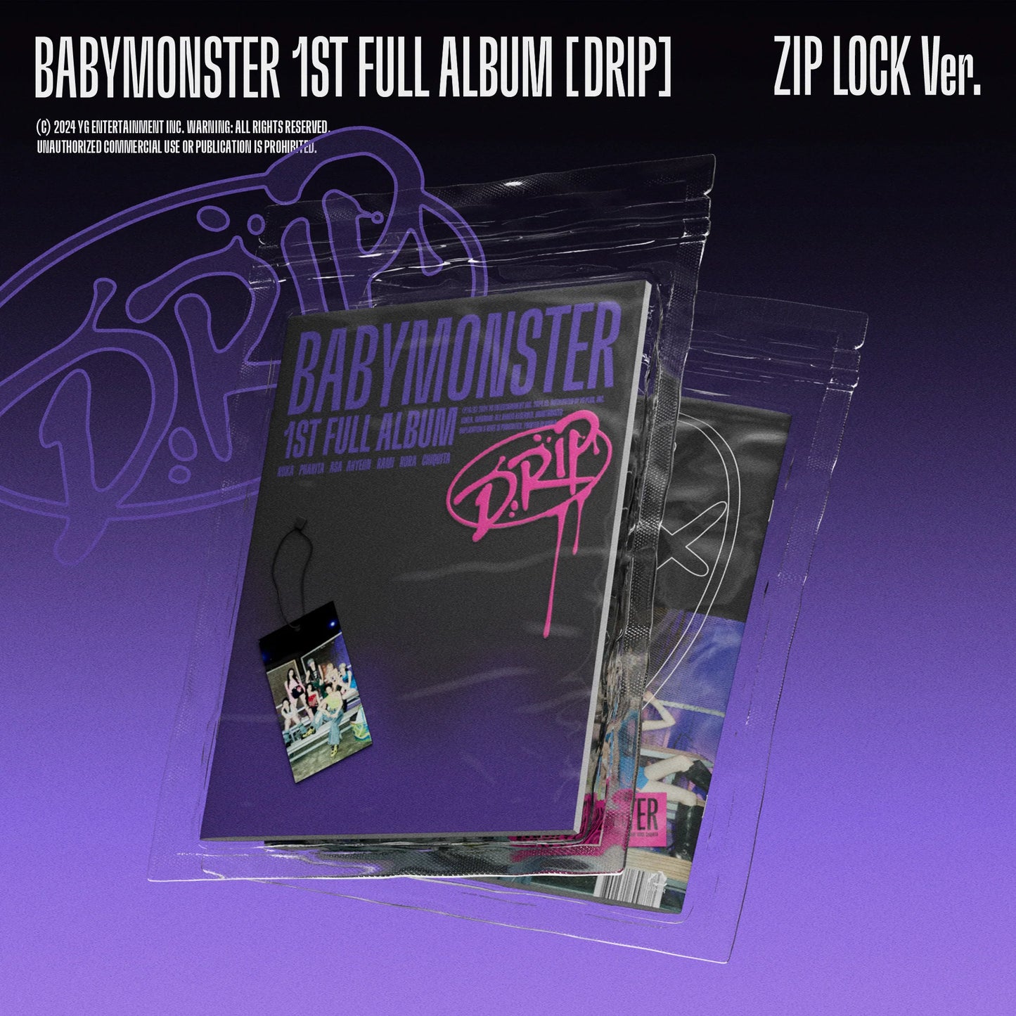 BABYMONSTER - DRIP (ZIP LOCK ver.)