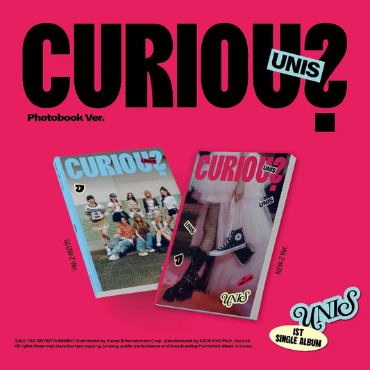 UNIS - CURIOUS (Photobook ver.)