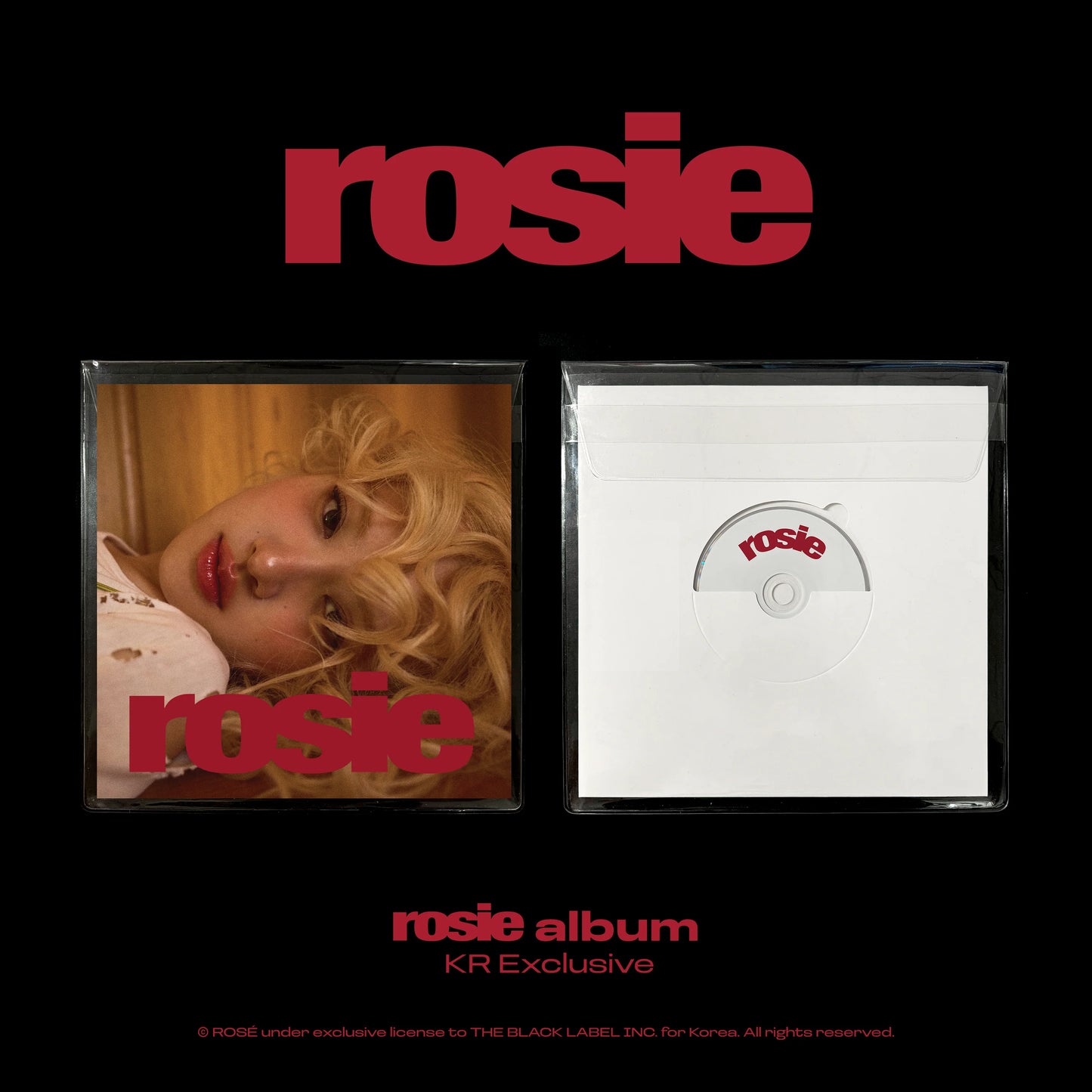 ROSÉ (BLACKPINK) - rosie (KR Exclusive ver.)